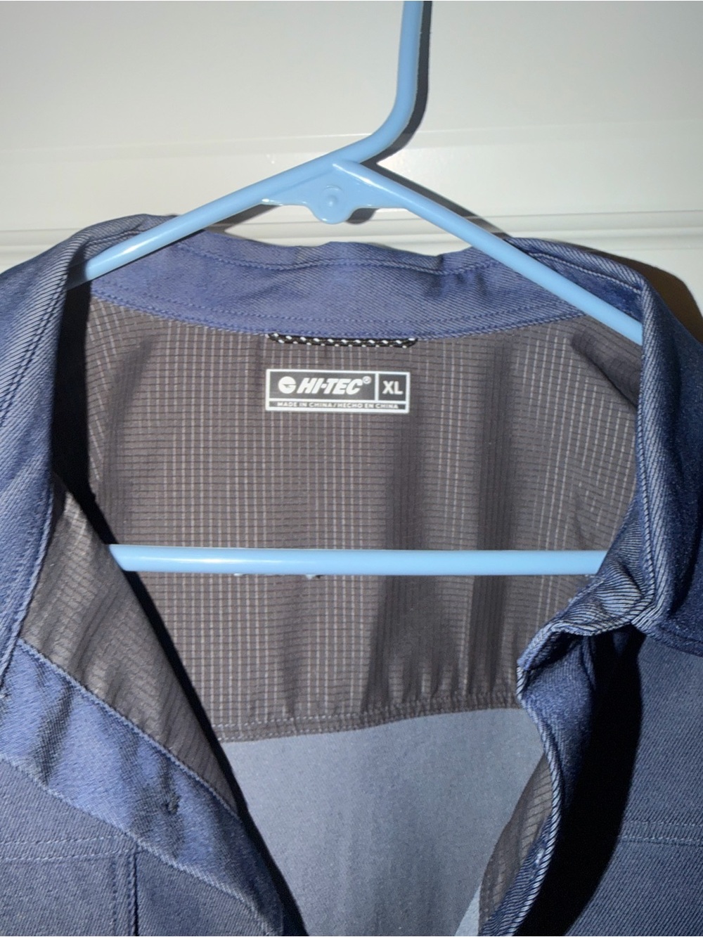 Hi-Tec Men's Dark Blue Performance Jacket